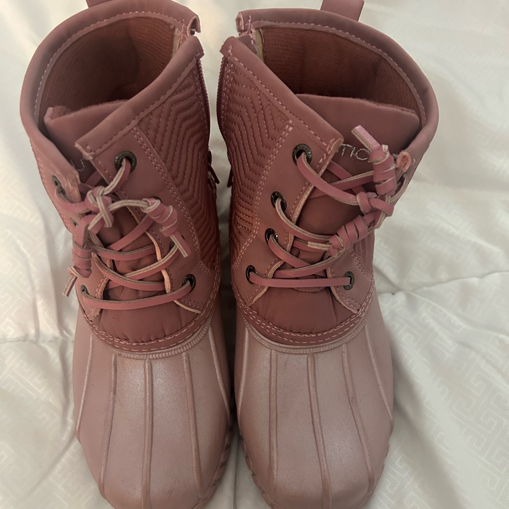 Nautica Brown Fabric Upper Footwear